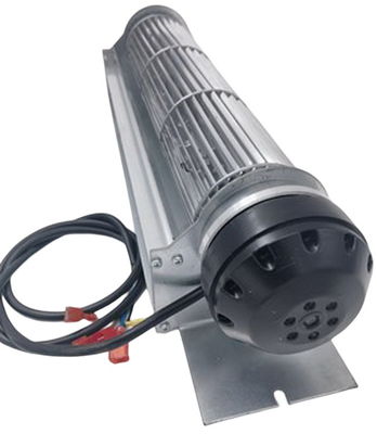Quạt thổi dòng chảy ngang 86mm X 360 AC Dòng ly tâm 100W 0,88A Động cơ cánh quạt ngoài