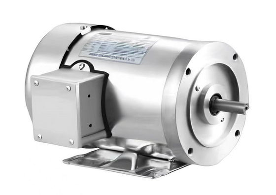 Động cơ thép không gỉ Nema 56C TEFC Rửa ba pha IP55 1HP 1745RPM