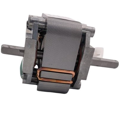 Động cơ khung 49W 0,81A C Trục mở rộng kép AC Động cơ bánh răng Ac một pha bóng cực