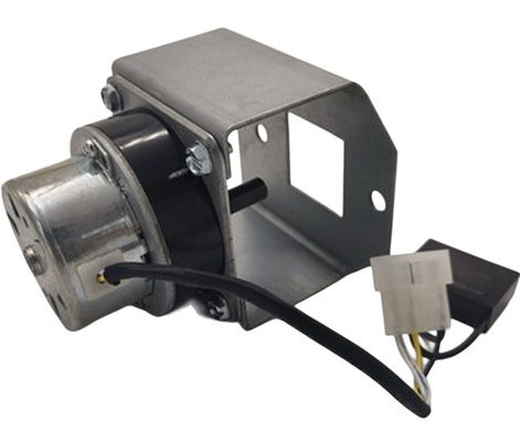 5.5W 2.4RPM Pellet Auger Motor Pellet Stove Auger Shaft Shaft Cực Với khung kim loại