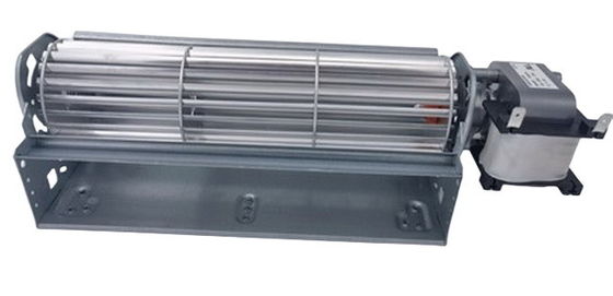 65mmX240 AC Cross Flow Blower Quạt động cơ máy thổi khí 55W 0,88A với phản hồi tốc độ Hall