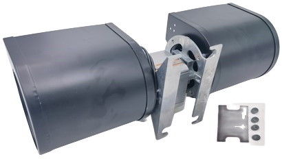 Động cơ quạt gió đối lưu 64W ​​1.0A 115V Bánh xe nhiệt độ cao Lồng sóc 4X4