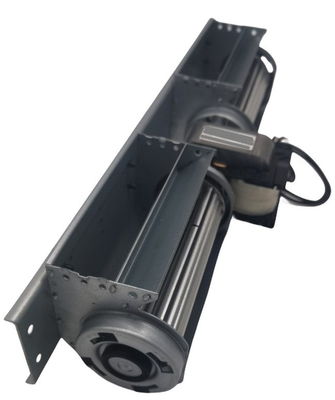 Quạt thổi dòng chảy ngang 58W Máy thổi lồng sóc kép Cánh quạt đường kính 45mm