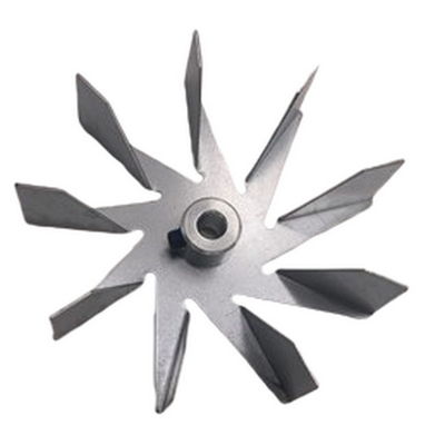 114mm đường kính lò sưởi quạt 9 lưỡi dao mạ giấy cho bếp pellets