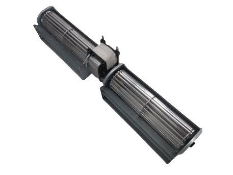 Quạt thổi gió chéo lồng đôi 42W đường kính 48mm AC lắp đặt nhiệt độ cao thay đổi