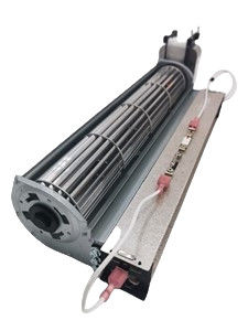 Máy quạt dòng chảy chéo 27W với yếu tố sưởi ấm PTC cho 120V 60HZ